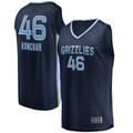 Kooe M.Grizzlies #46 John Konchar Navy Fast Break Replica Stitched Jerseys- Icon Edition