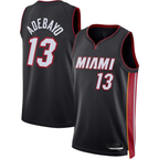 Kooe M.Heat #13 Bam Adebayo kounmpo Black Fast Break Jerseys - Icon Edition