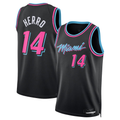 Kooe M.Heat #14 Tyler Herro Black 2025-2026 Swingman Jerseys - City Edition