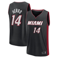 Kooe M.Heat #14 Tyler Herro Black Fast Break Replica Player Jerseys - Icon Edition