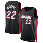 Kooe M.Heat #22 Andrew Wiggins Black Swingman Jerseys - Icon Edition
