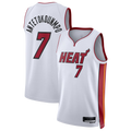 Kooe M.Heat #7 Giannis Antetokounmpo White Swingman Jerseys - Association Edition
