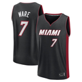 Kooe M.Heat #7 Kel'el Ware Black Fast Break Replica Player Jerseys - Icon Edition