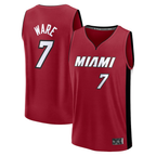Kooe M.Heat #7 Kel'el Ware Red Fast Break Player Jerseys - Statement Edition