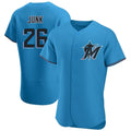 Kooe M.Marlins #26 Janson Junk Player Blue Home Limited Elite Stitched Jerseys
