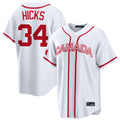 Kooe M.Marlins #34 Liam Hicks Player White 2026 World Classic Home Pick-A-Player Stitched Jerseys