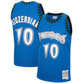 Kooe M.Timberwolves #10 Wally Szczerbiak Mitchell & Ness Blue 2003-2004 Hardwood Classics Swingman Stitched Jerseys