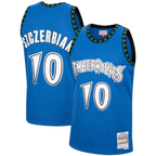 Kooe M.Timberwolves #10 Wally Szczerbiak Mitchell & Ness Blue 2003-2004 Hardwood Classics Swingman Stitched Jerseys