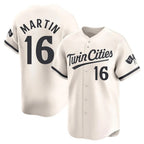 Kooe M.Twins #16 Austin Martin Player Gray Game Limited Home Stitched Jerseys