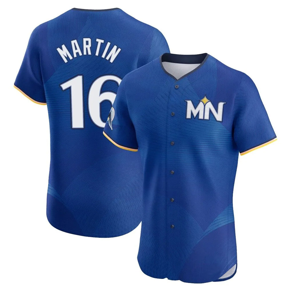 Kooe M.Twins #16 Austin Martin Player Royal City Connect Limited Elite Home Stitched Jerseys