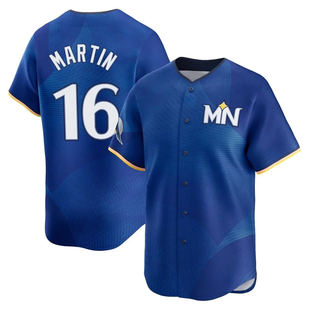 Kooe M.Twins #16 Austin Martin Player Royal City Connect Limited Home Stitched Jerseys