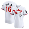 Kooe M.Twins #16 Austin Martin Player White Home Limited Elite Stitched Jerseys