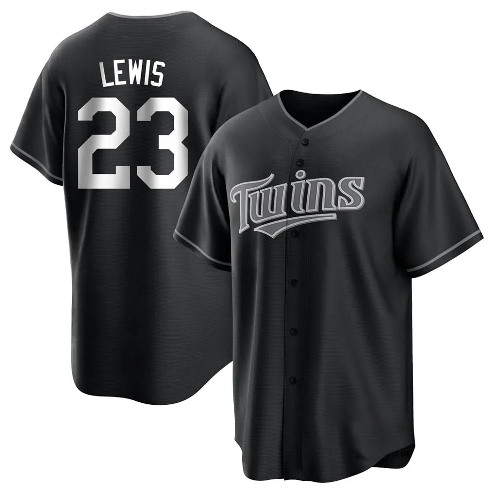 Kooe M.Twins #23 Royce Lewis Player Black Home Game Stitched Jerseys