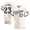 Kooe M.Twins #23 Royce Lewis Player Cream Home Limited Stitched Jerseys