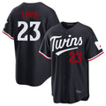 Kooe M.Twins #23 Royce Lewis Player Navy Home Game Stitched Jerseys