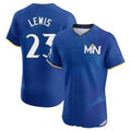 Kooe M.Twins #23 Royce Lewis Player Royal City Connect Limited Elite Home Stitched Jerseys