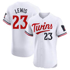 Kooe M.Twins #23 Royce Lewis Player White Home Limited Elite Stitched Jerseys