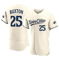 Kooe M.Twins #25 Byron Buxton Player Cream Home Limited Elite Stitched Jerseys