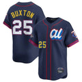 Kooe M.Twins #25 Byron Buxton Player Navy All-star Game Limited Home Stitched Jerseys