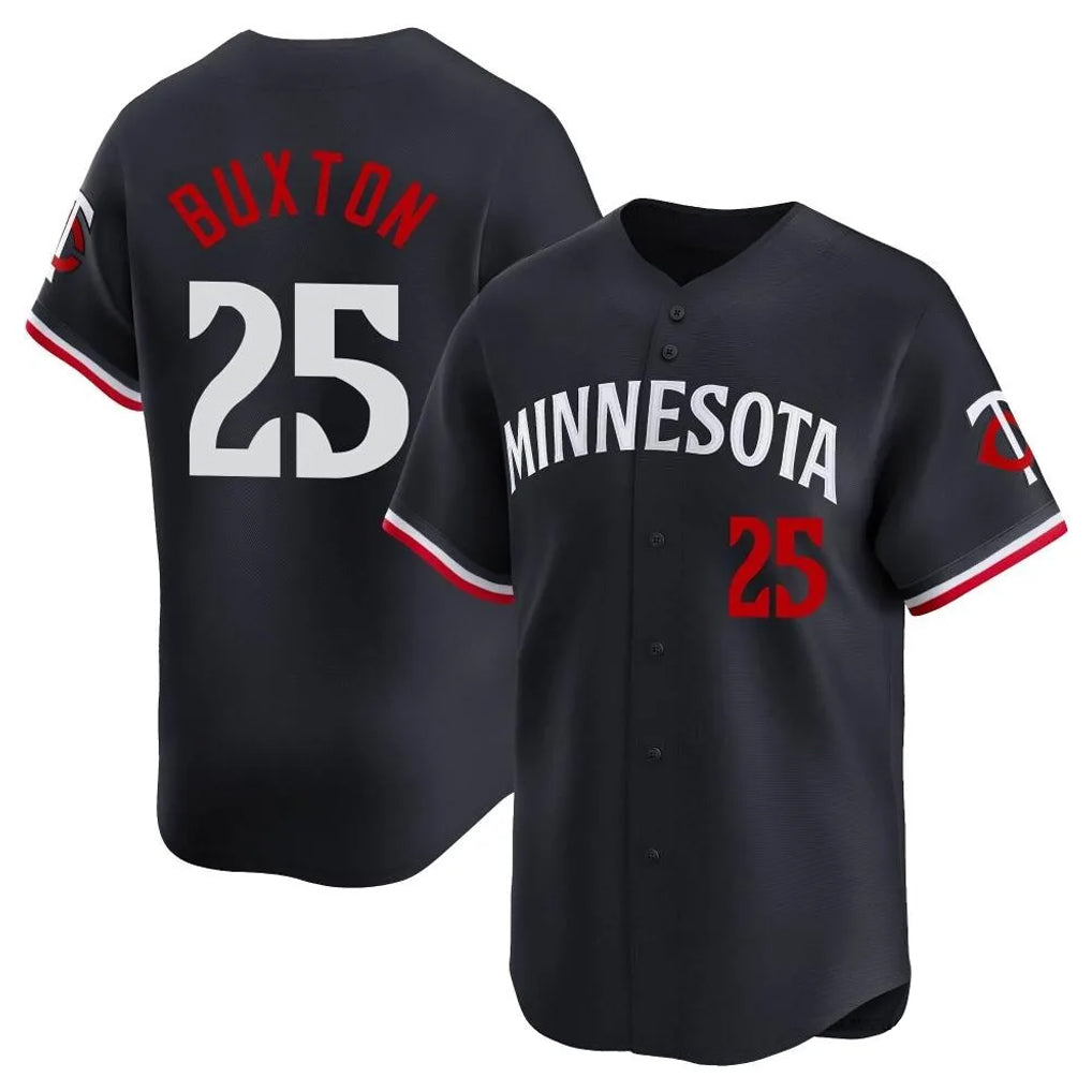 Kooe M.Twins #25 Byron Buxton Player Navy Home Limited Stitched Jerseys