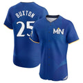Kooe M.Twins #25 Byron Buxton Player Royal City Connect Limited Elite Home Stitched Jerseys