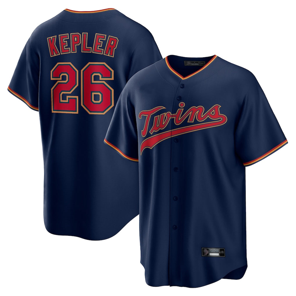 Kooe M.Twins #26 Max Kepler Player Navy Home Limited Game Stitched Jerseys