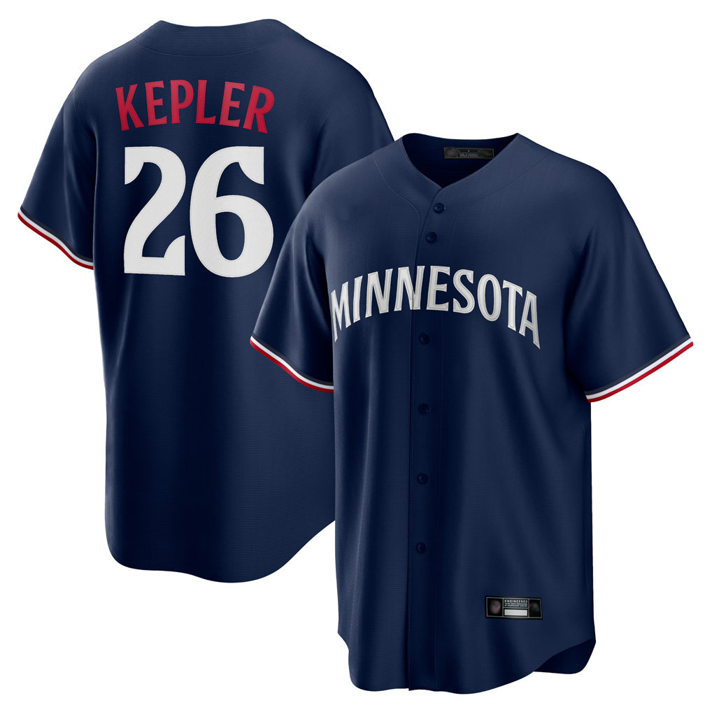 Kooe M.Twins #26 Max Kepler Player Navy Replica Alternate Home Stitched Jerseys