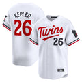 Kooe M.Twins #26 Max Kepler Player White Home Limited Stitched Jerseys