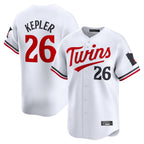 Kooe M.Twins #26 Max Kepler Player White Home Limited Stitched Jerseys