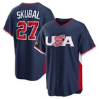 Kooe M.Twins #27 Ryan Jeffers Player Navy USA 2026 World Classic Limited Home Stitched Jerseys