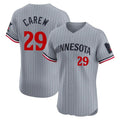 Kooe M.Twins #29 Rod Carew Player Gray Home Limited Elite Stitched Jerseys