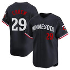 Kooe M.Twins #29 Rod Carew Player Navy Home Limited Stitched Jerseys
