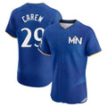 Kooe M.Twins #29 Rod Carew Player Royal City Connect Limited Elite Home Stitched Jerseys