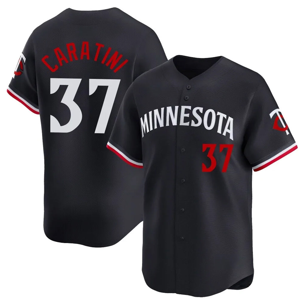 Kooe M.Twins #37 Victor Caratini Player Navy Home Limited Stitched Jerseys