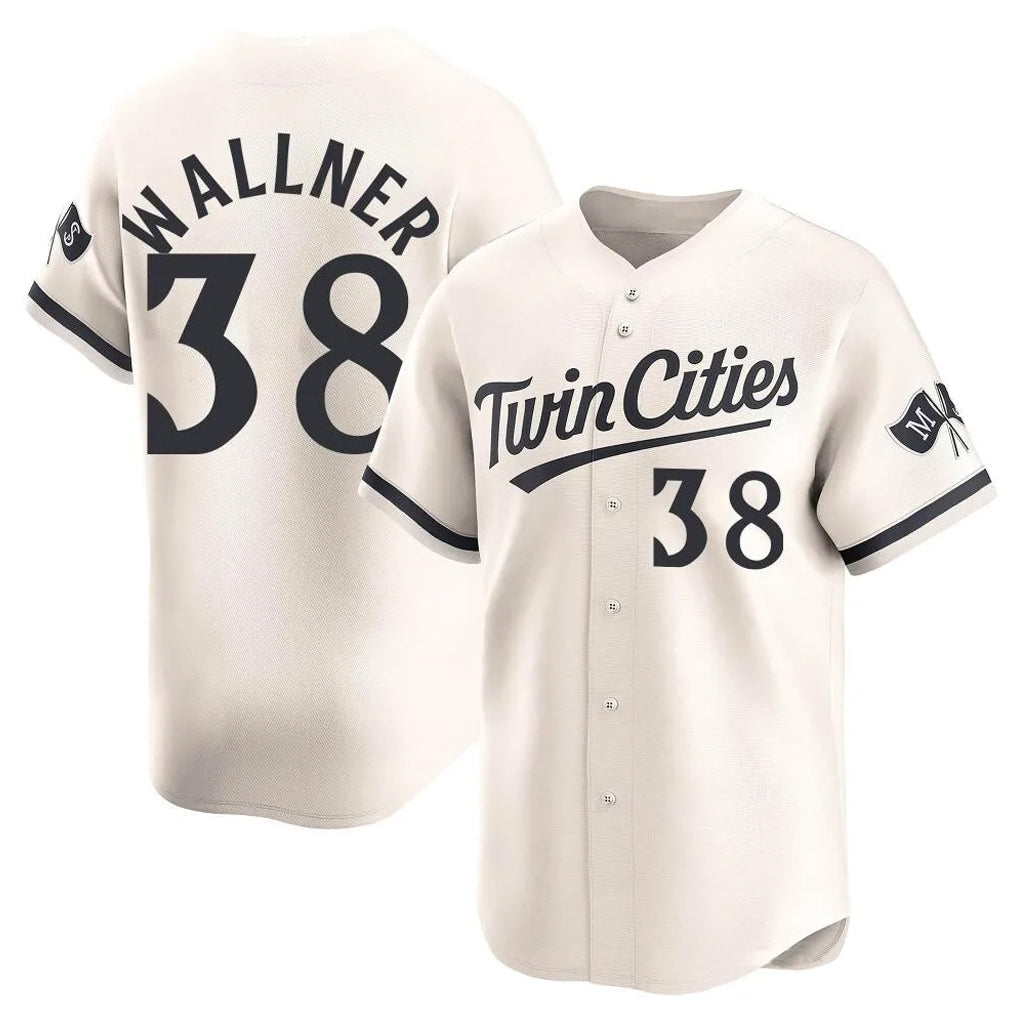 Kooe M.Twins #38 Matt Wallner Player Cream Home Limited Stitched Jerseys