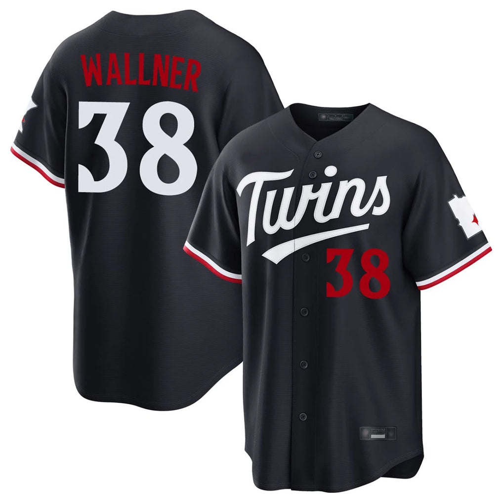 Kooe M.Twins #38 Matt Wallner Player Navy Home Game Stitched Jerseys