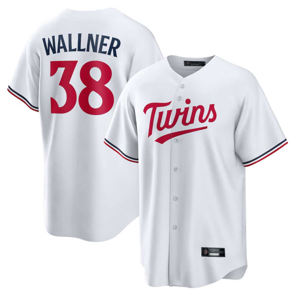 Kooe M.Twins #38 Matt Wallner Player White Home Game Stitched Jerseys