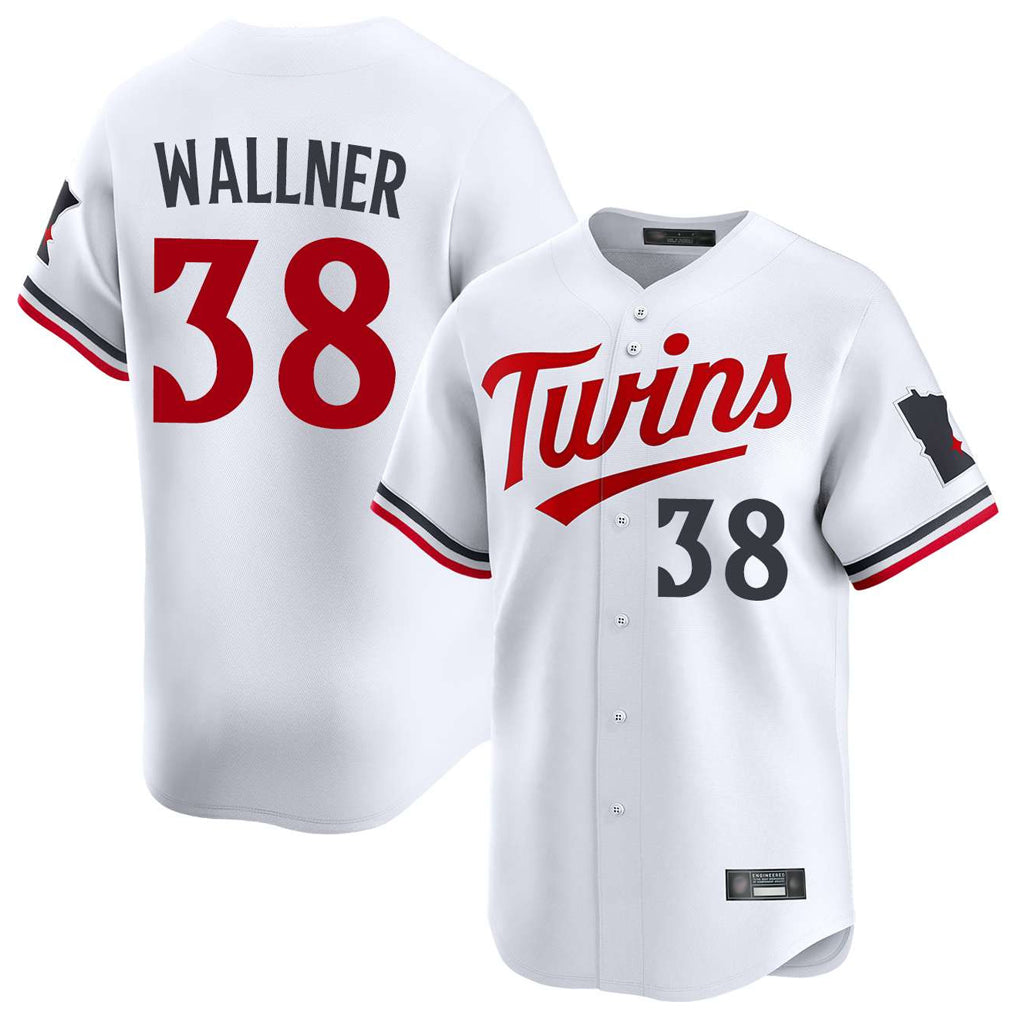 Kooe M.Twins #38 Matt Wallner Player White Home Limited Stitched Jerseys