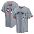 Kooe M.Twins #41 Joe Ryan Gray USA 250 Fourth of July Road Stadium Jersey