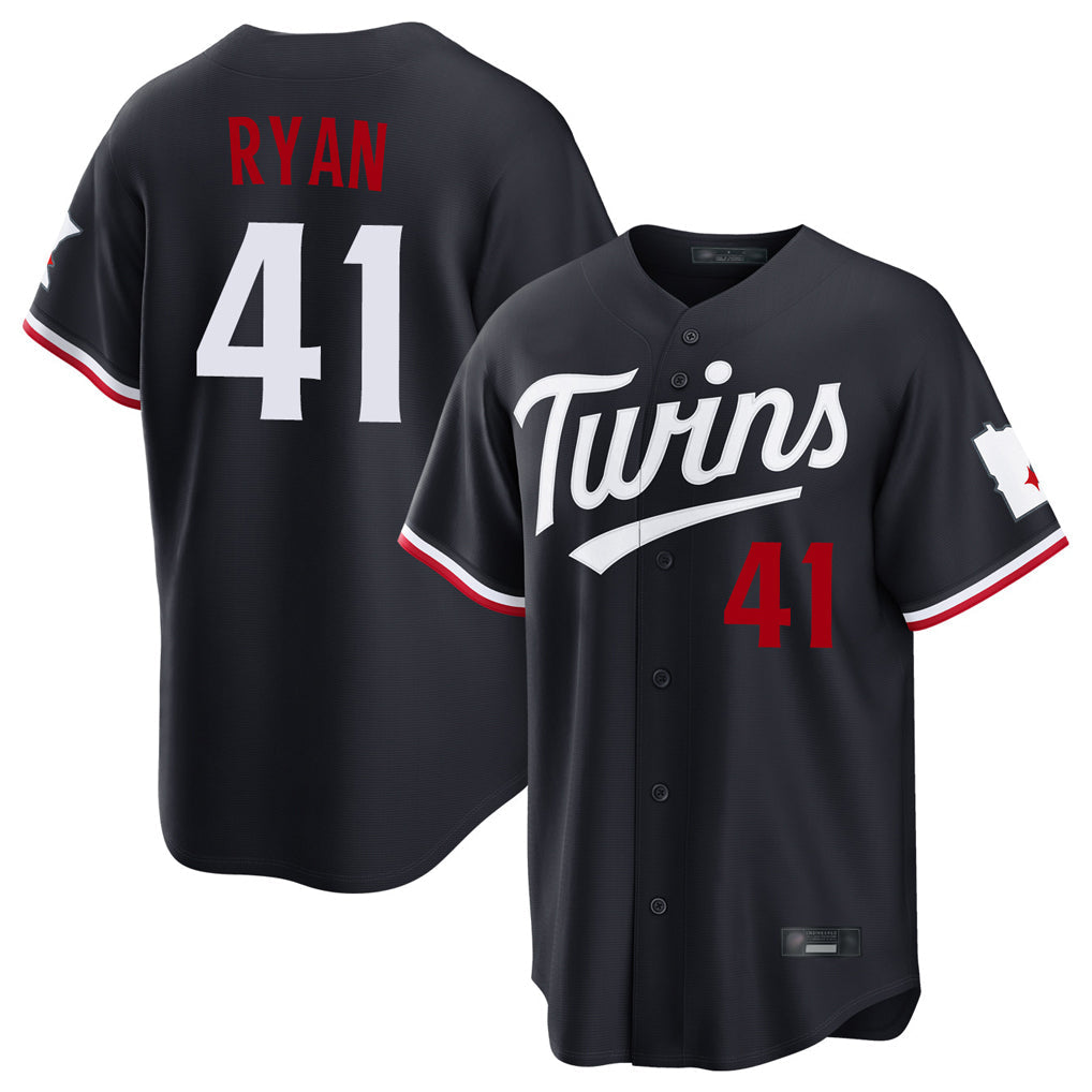 Kooe M.Twins #41 Joe Ryan Player Navy Home Game Stitched Jerseys