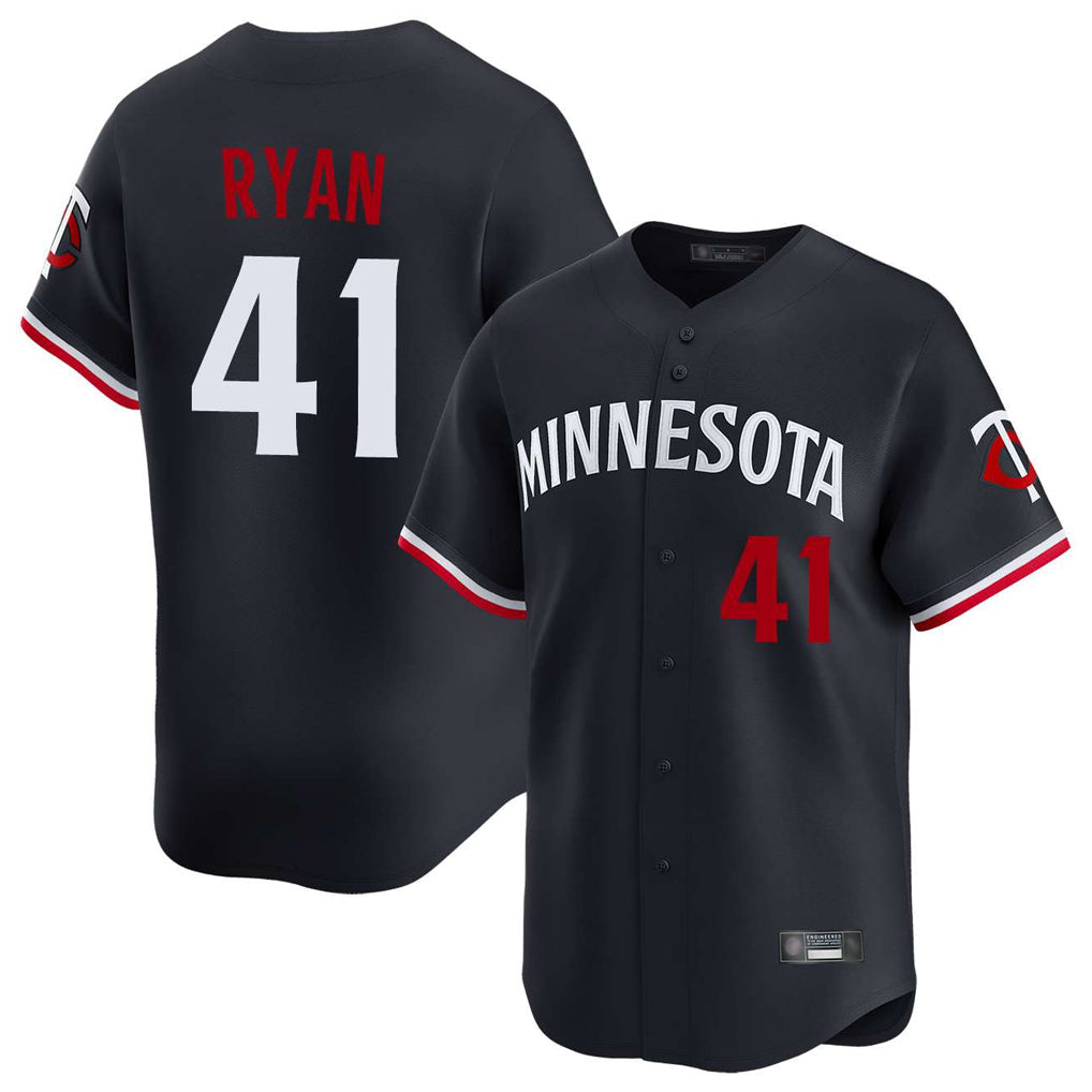 Kooe M.Twins #41 Joe Ryan Player Navy Home Limited Stitched Jerseys