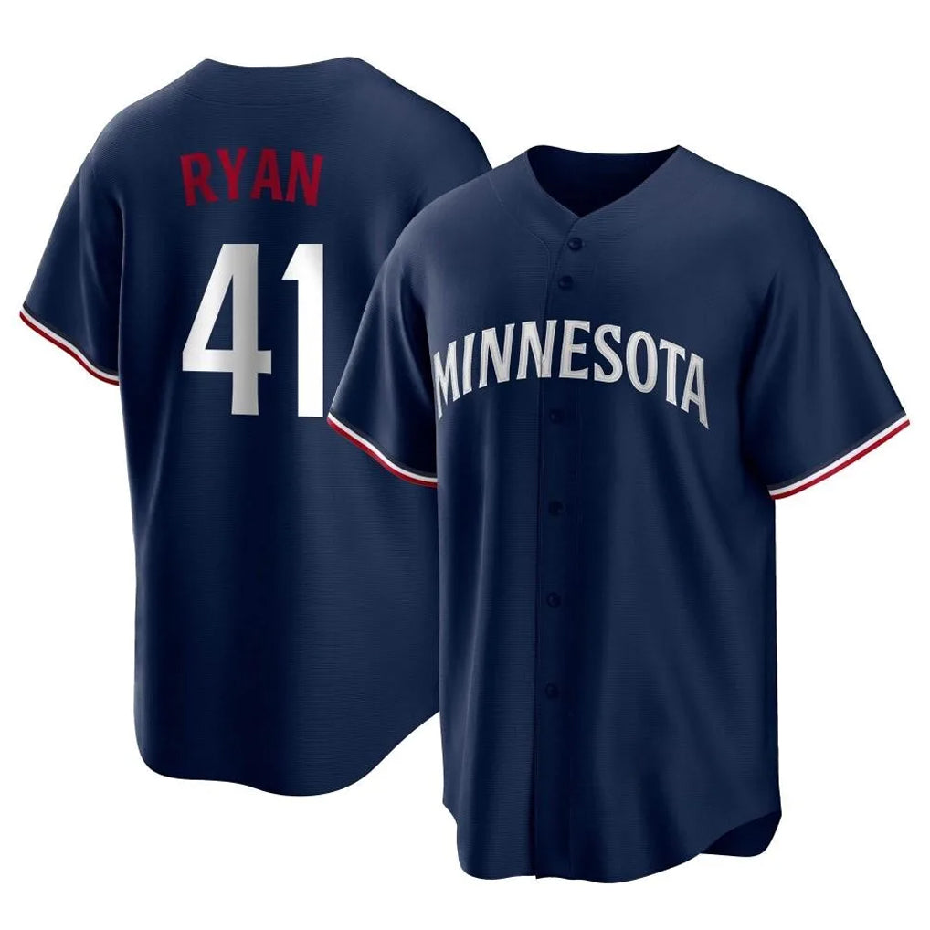 Kooe M.Twins #41 Joe Ryan Player Navy Replica Alternate Home Stitched Jerseys