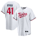 Kooe M.Twins #41 Joe Ryan Player White Home Game Stitched Jerseys