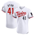Kooe M.Twins #41 Joe Ryan Player White Home Limited Elite Stitched Jerseys