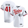 Kooe M.Twins #41 Joe Ryan Player White Home Limited Stitched Jerseys