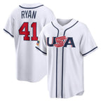 Kooe M.Twins #41 Joe Ryan Player White USA 2026 World Classic Limited Home Stitched Jerseys