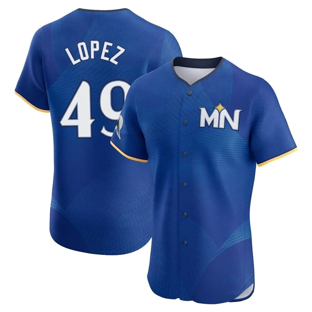 Kooe M.Twins #49 Pablo Lopez Player Royal City Connect Limited Elite Home Stitched Jerseys