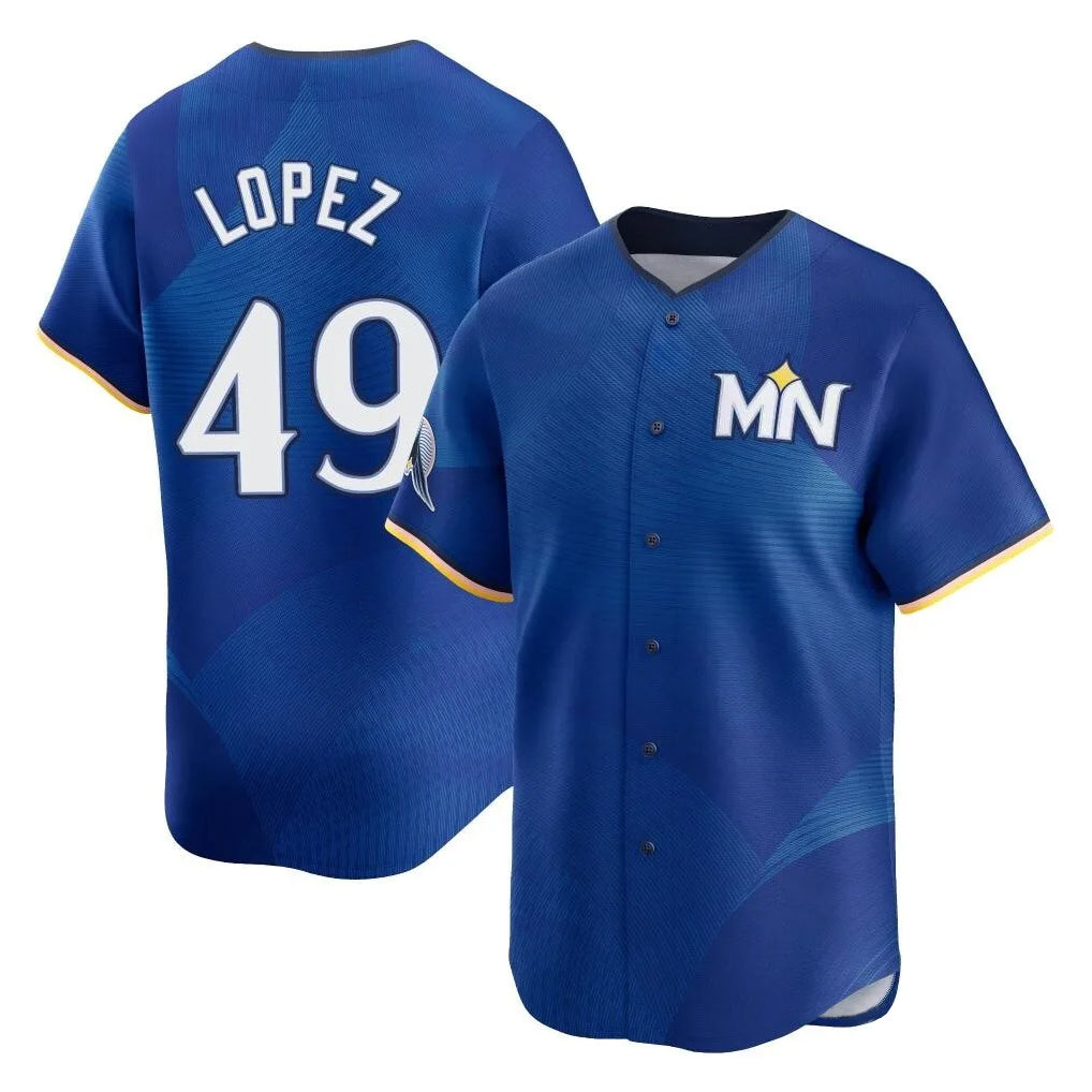 Kooe M.Twins #49 Pablo Lopez Player Royal City Connect Limited Home Stitched Jerseys