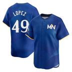 Kooe M.Twins #49 Pablo Lopez Player Royal City Connect Limited Home Stitched Jerseys
