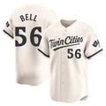 Kooe M.Twins #56 Josh Bell Player Cream Home Limited Stitched Jerseys